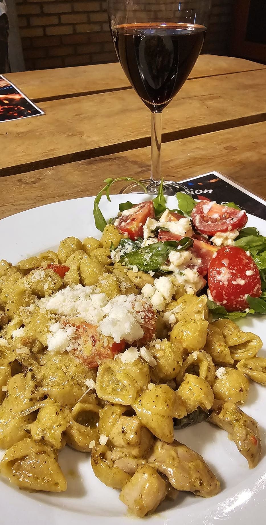 Pasta met Kip Pesto