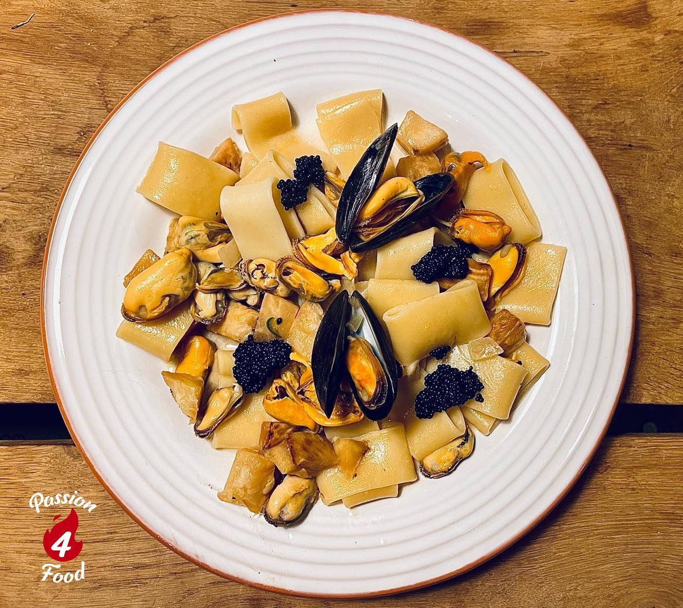 Rigatoni alle Cozze Rigatoni alle Cozze