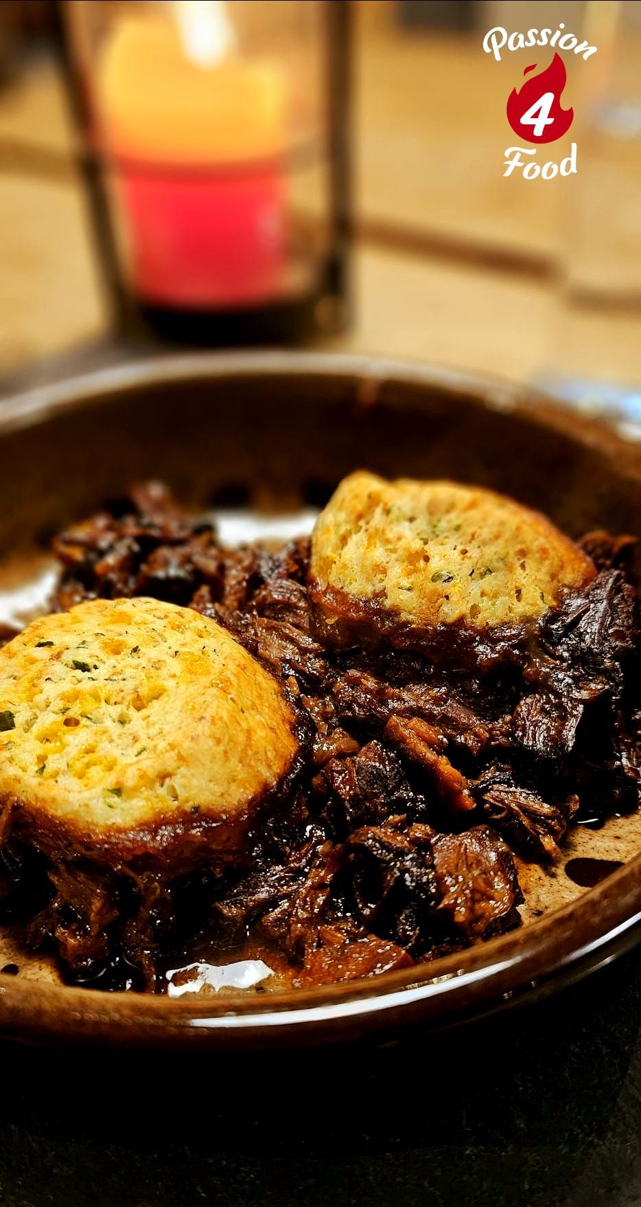 Runderstoofpot met cheddar dumplings Runderstoofpot met cheddar dumplings