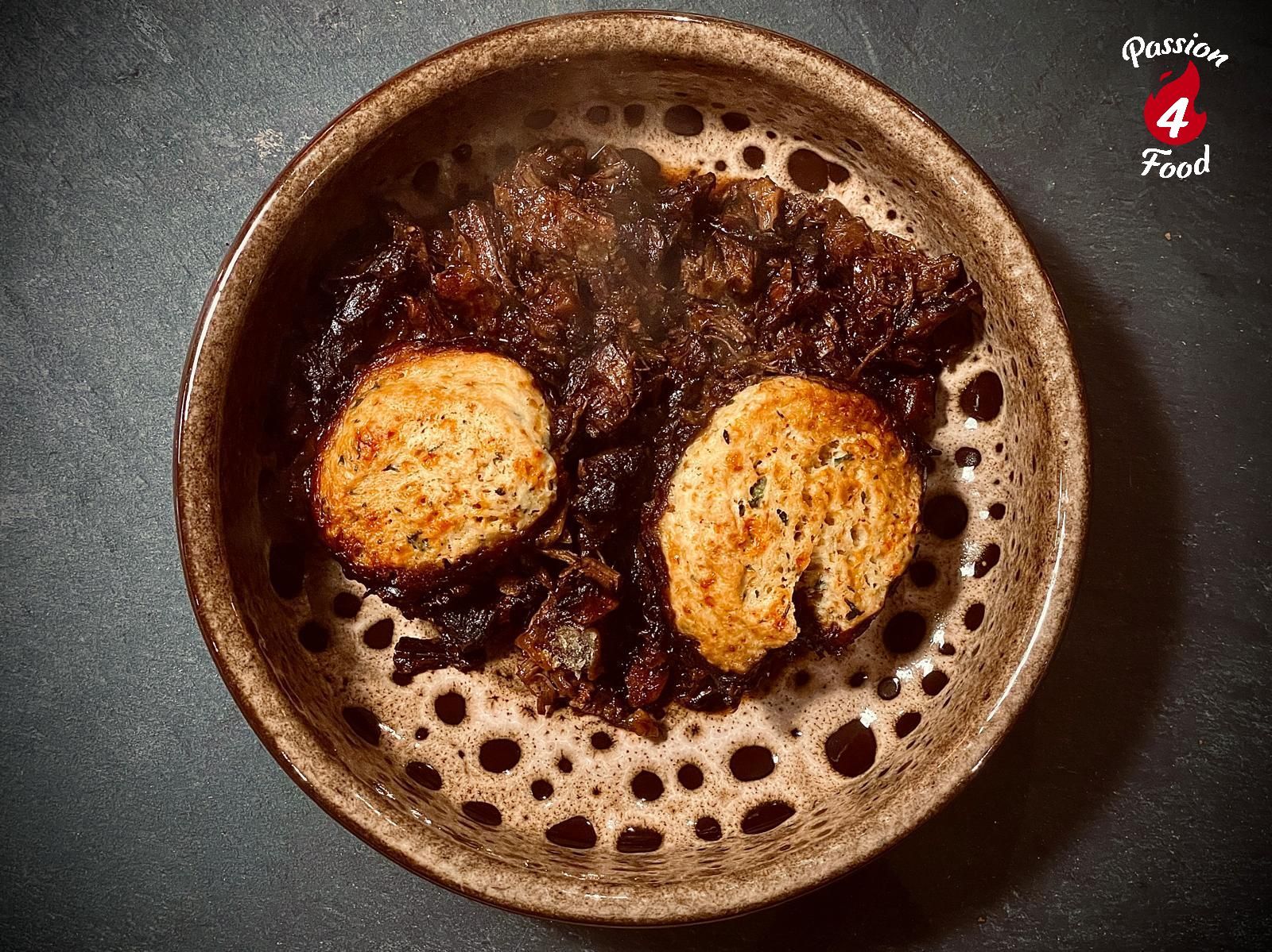Runderstoofpot met cheddar dumplings