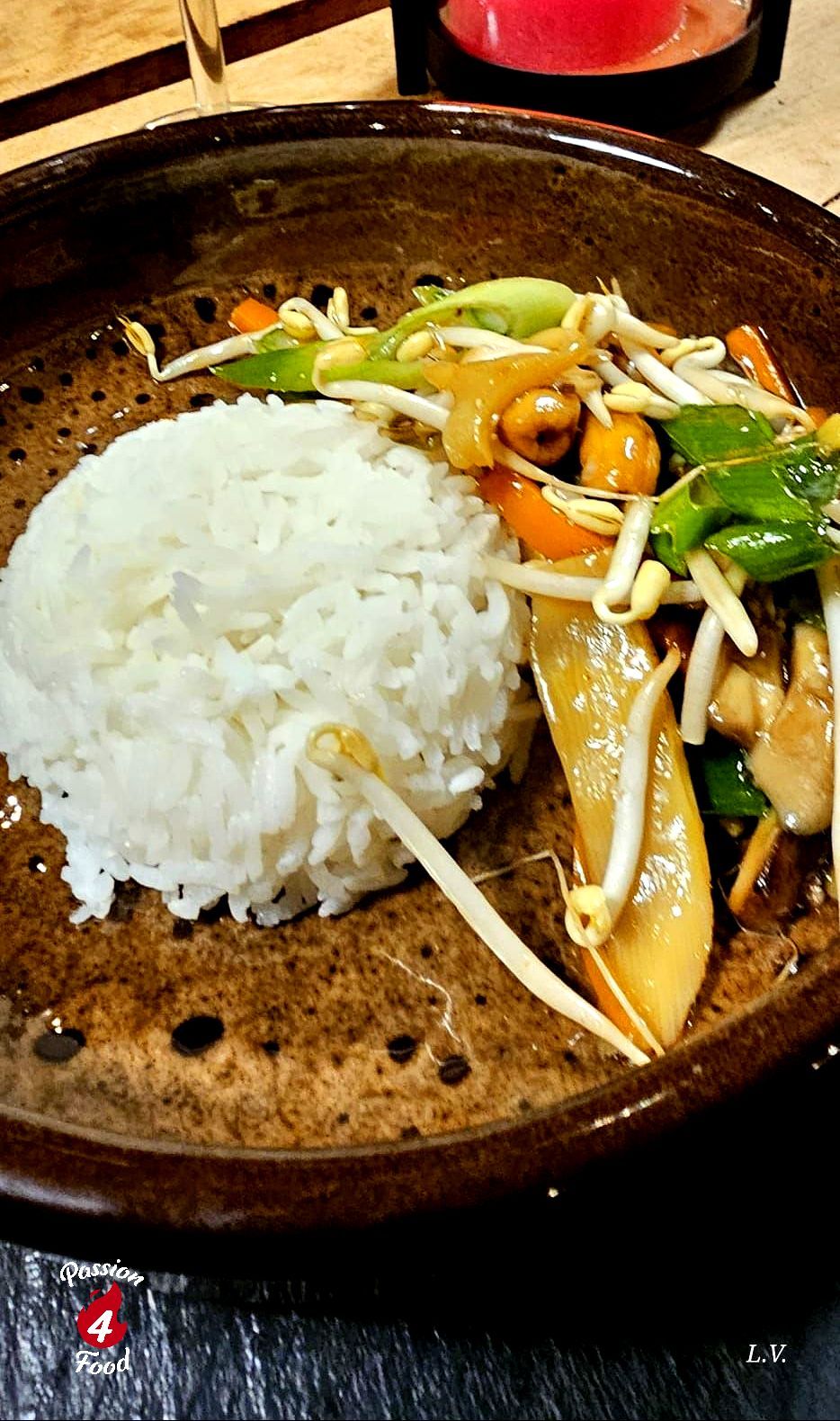 Chinese Wokschotel van Gemengde Groenten