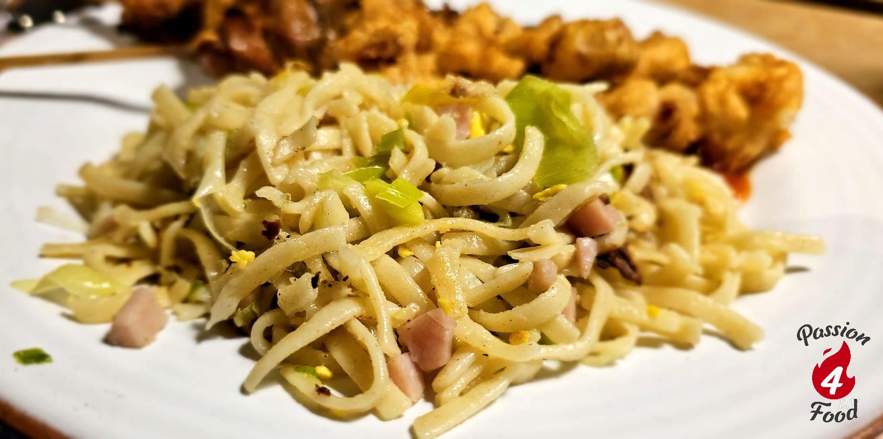 Bami zoals bij de Chinees