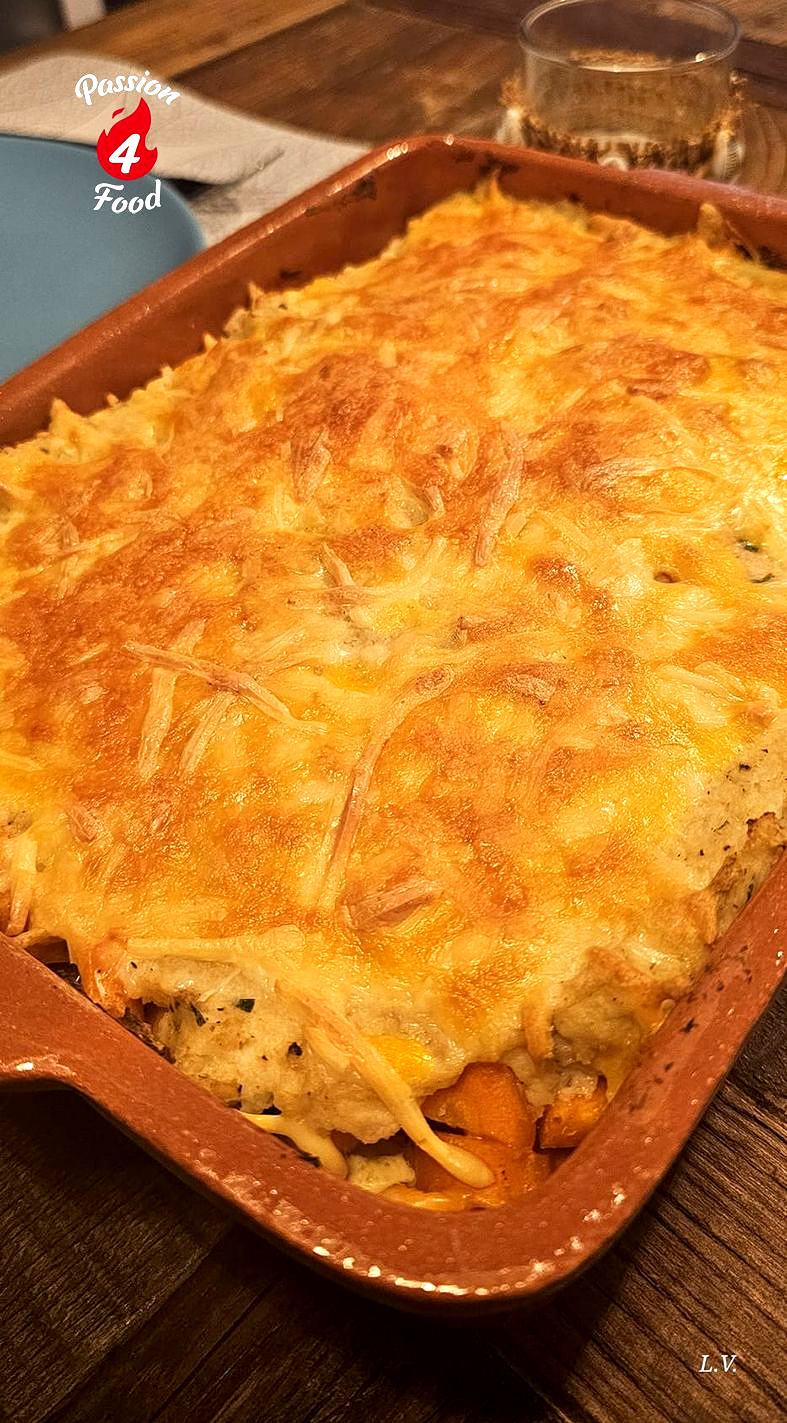 Kabeljauwschotel met Bloemkoolsaus