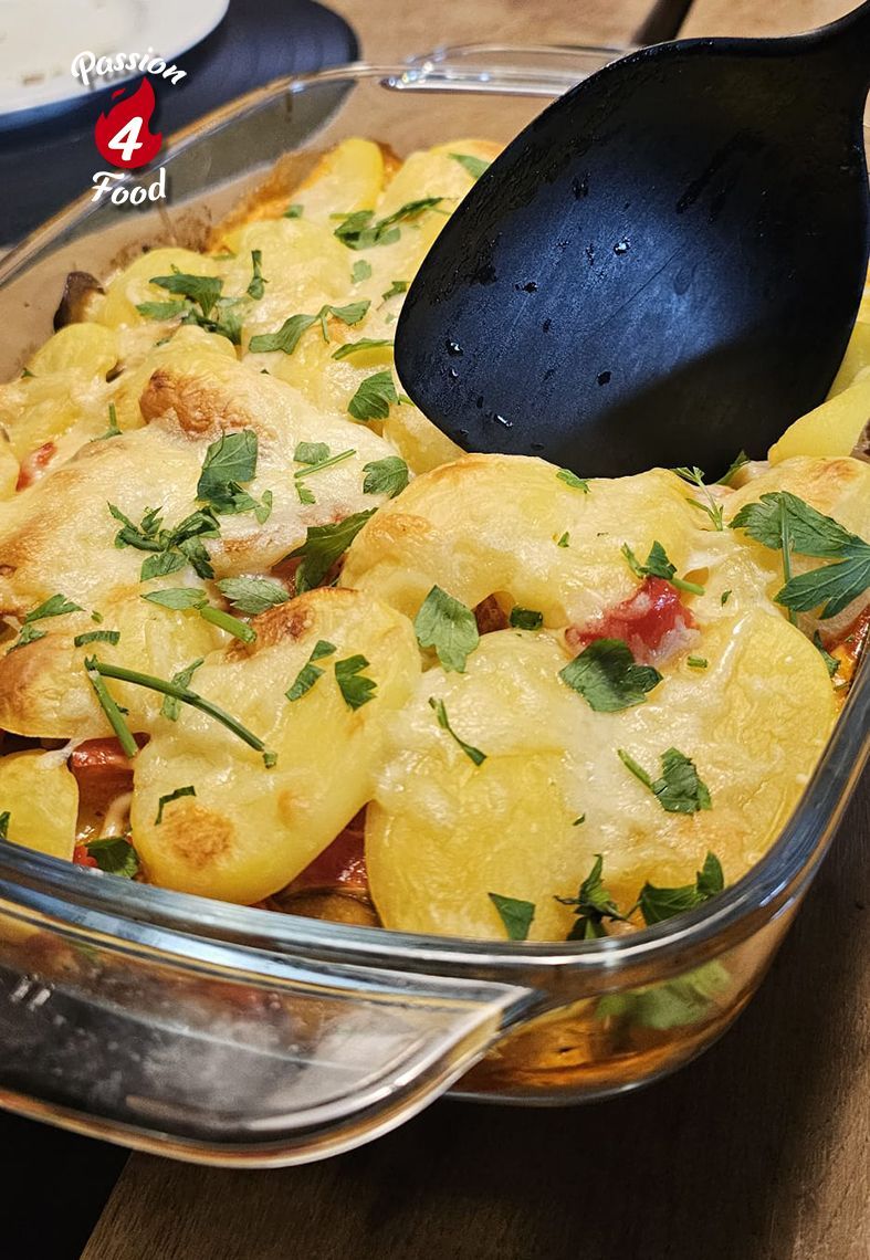 Kip en Paprika Ovenschotel