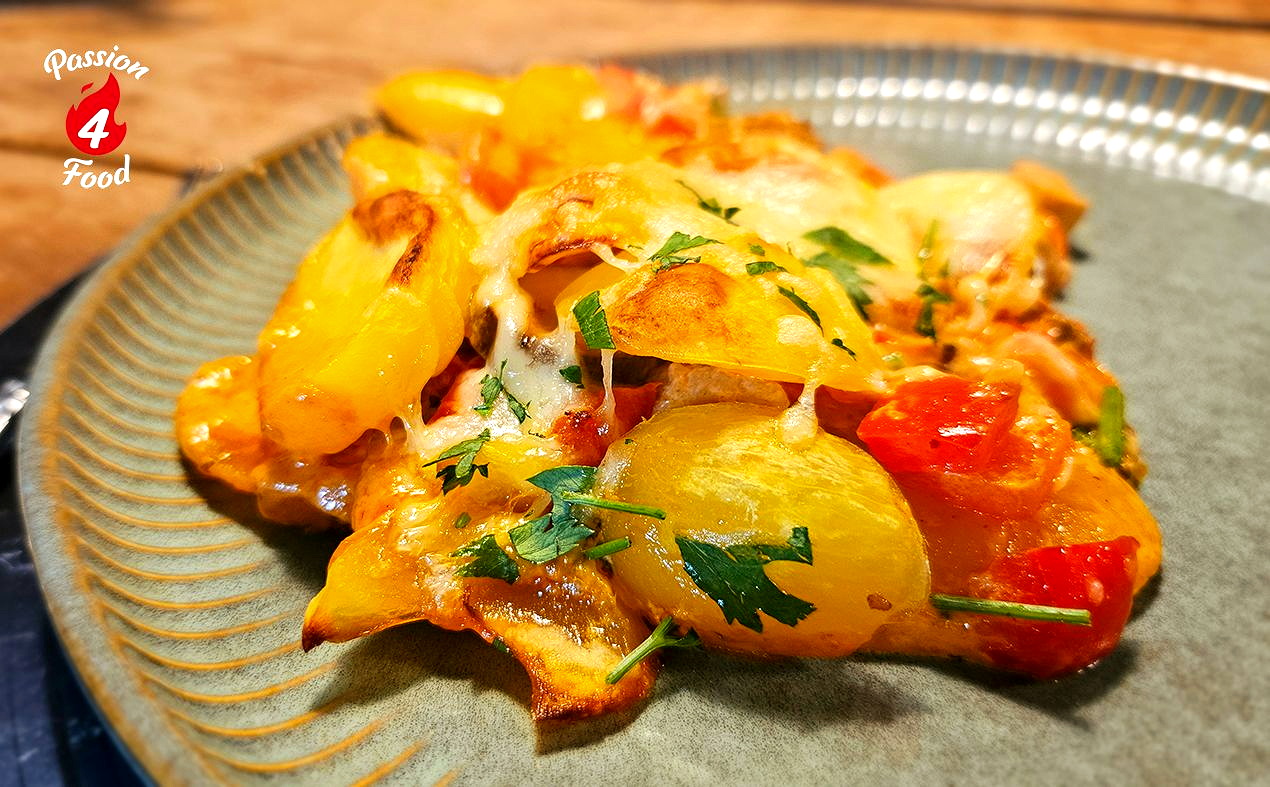 Kip en Paprika Ovenschotel