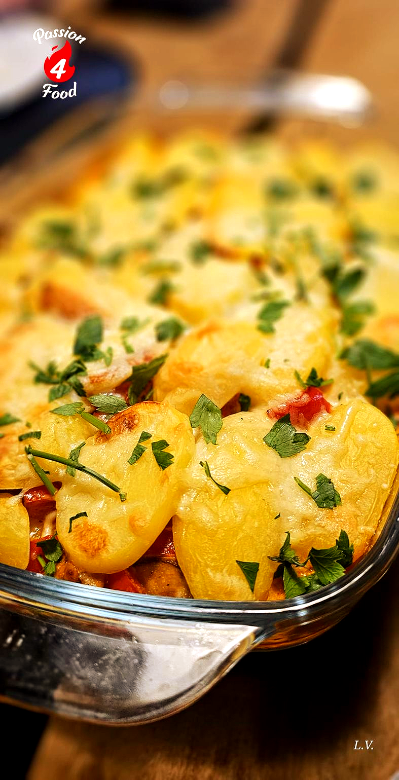 Kip en Paprika Ovenschotel