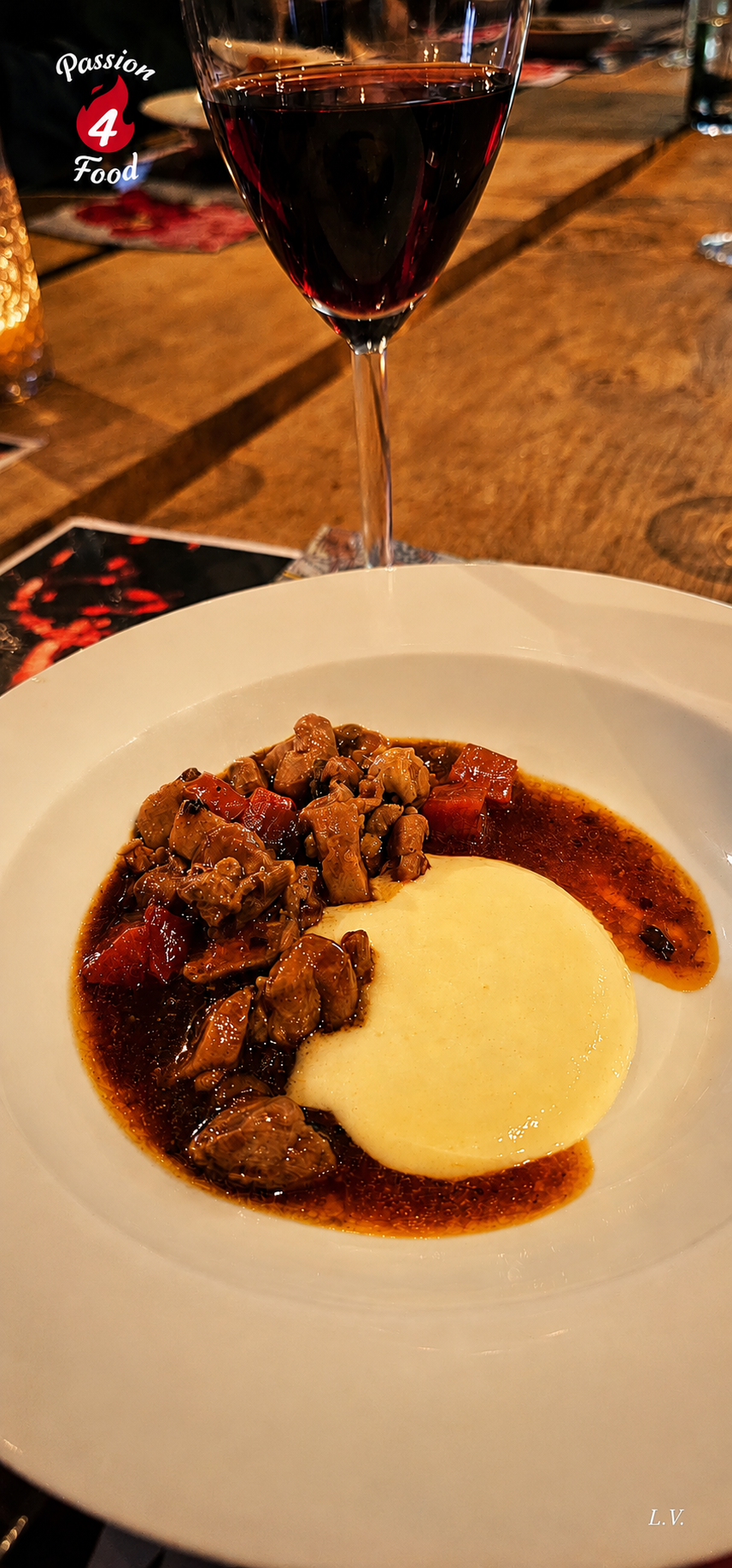 Kippendijfilet met aardappelschuim en truffel