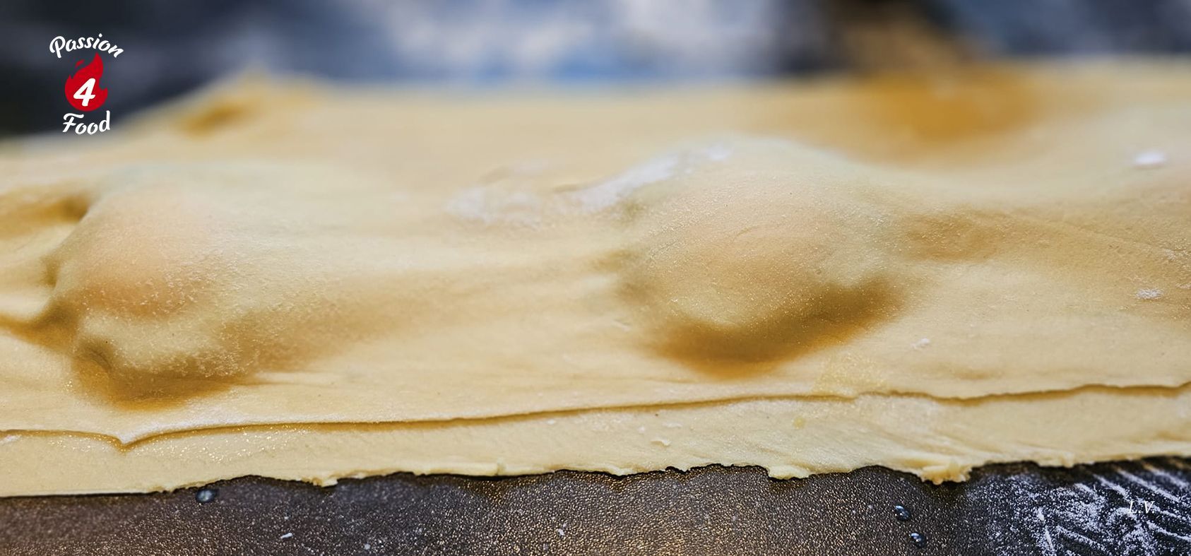 Ravioli met lopende eidooier