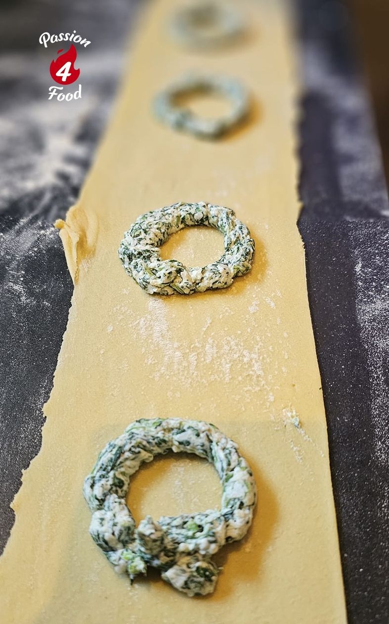 Ravioli met lopende eidooier