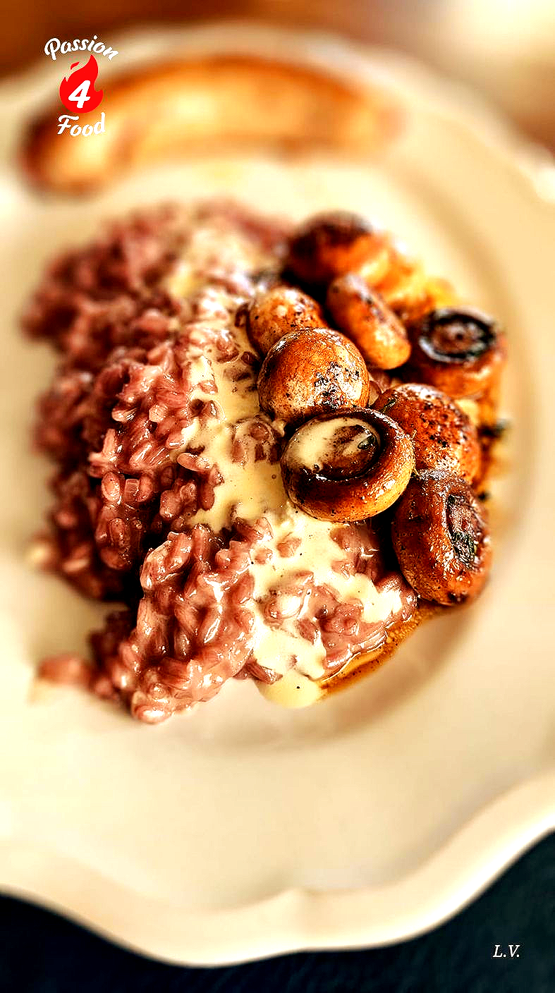 Risotto al Barolo met Gorgonzolacreme