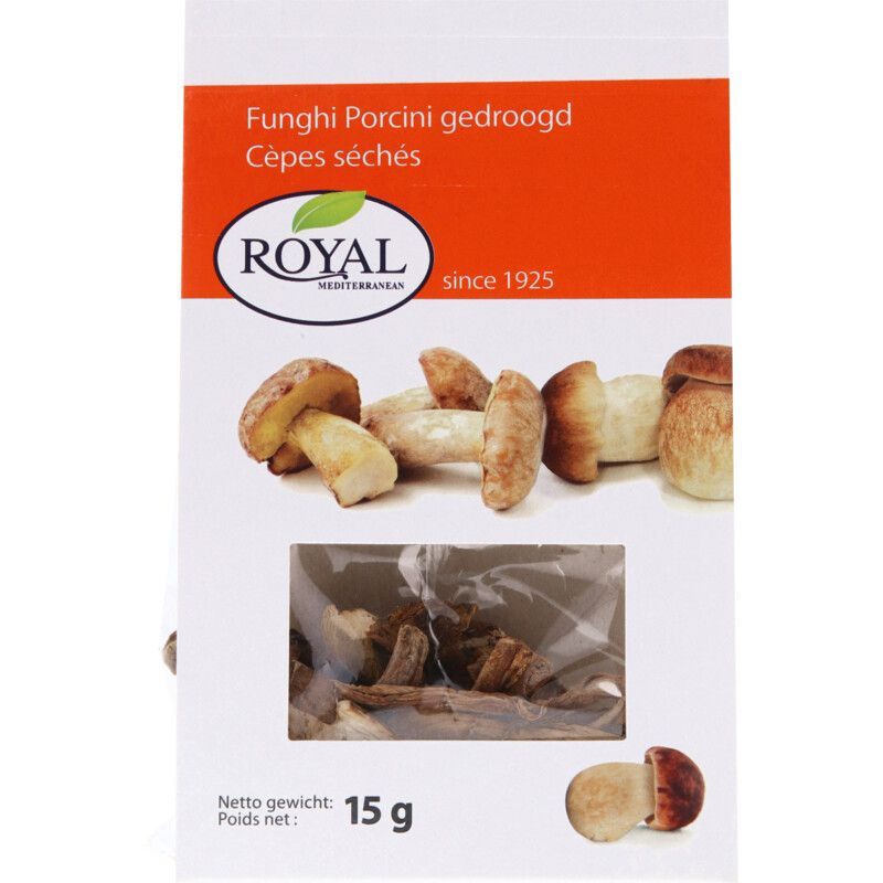 Royal Funghi gedroogd eekhoorntjesbrood Royal Funghi gedroogd eekhoorntjesbrood