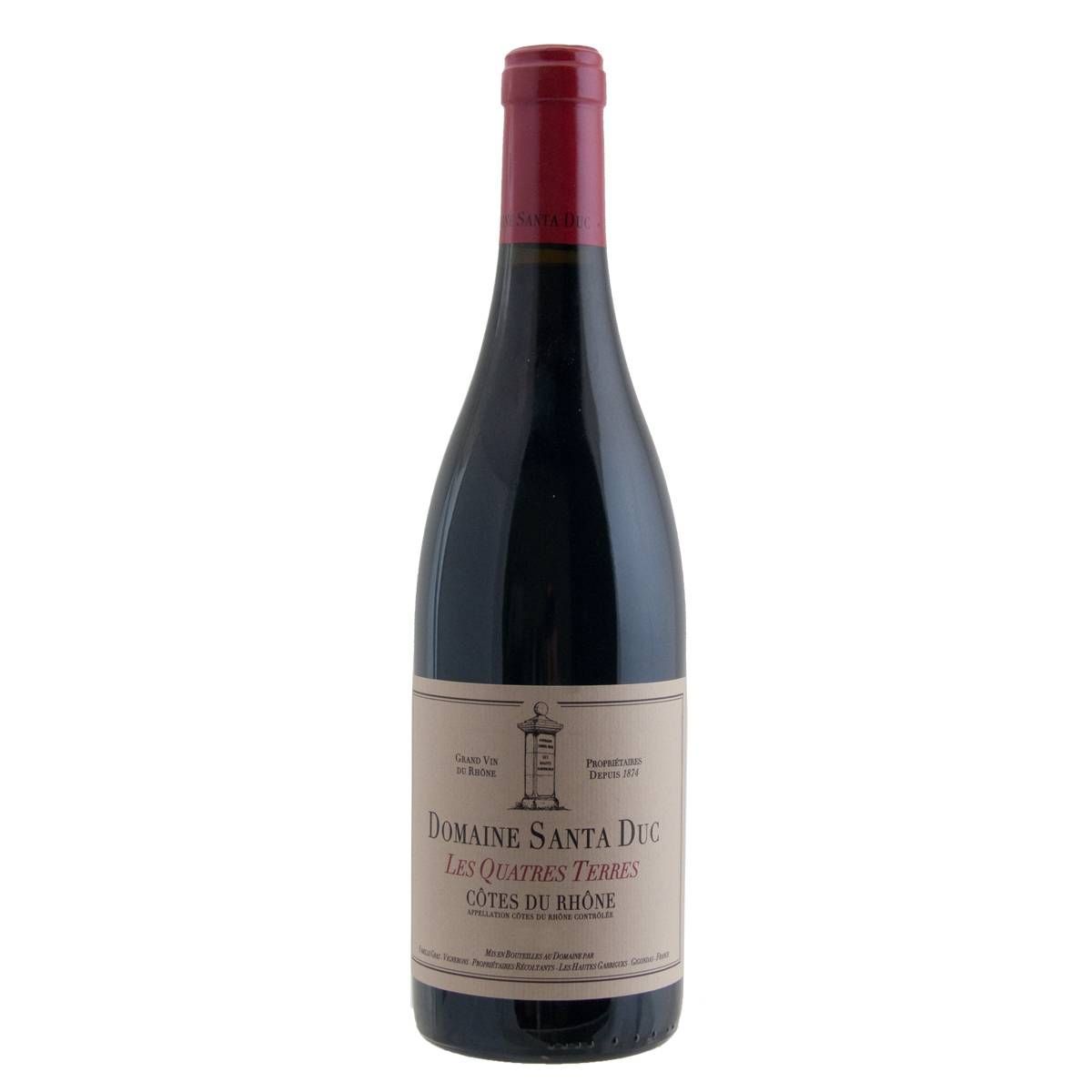 Domaine Santa Duc / Côtes du Rhône Les Quatre Terres Domaine Santa Duc / Côtes du Rhône Les Quatre Terres