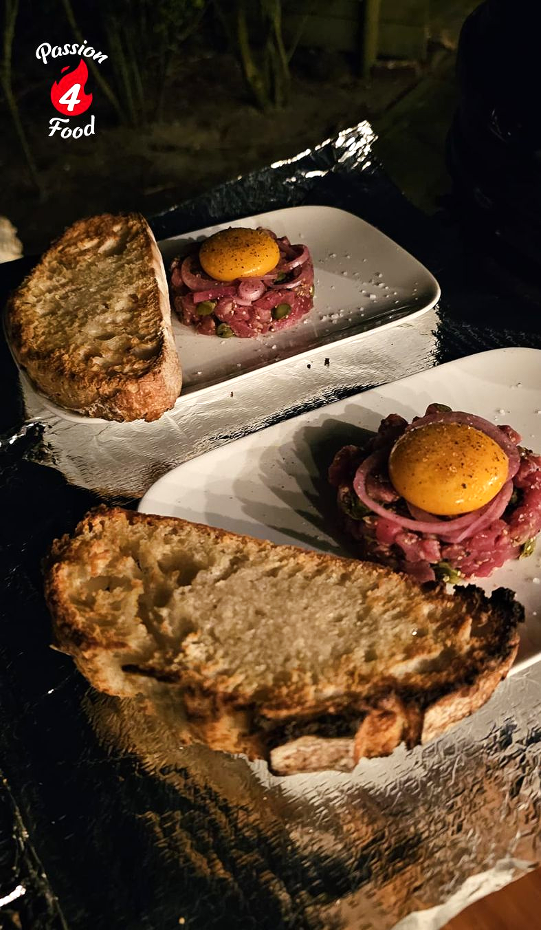 Steak tartare met truffel Steak tartare met truffel
