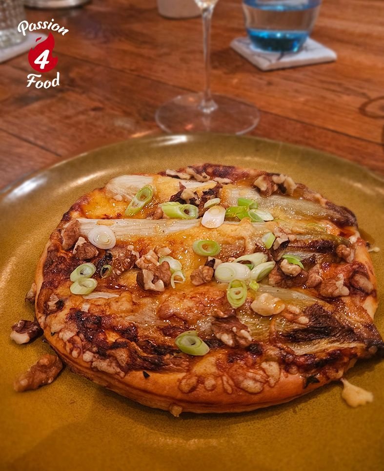 Witloftaart met  Gruyère