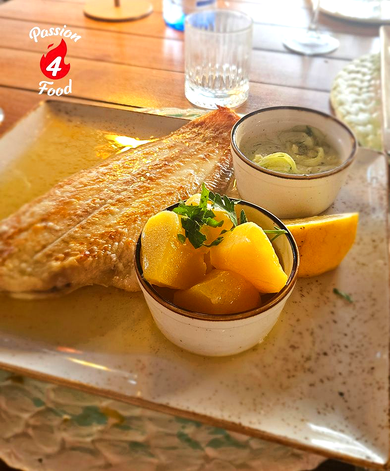 Zeetong Meunière met Peterselieaardappelen en Romige Komkommersalade