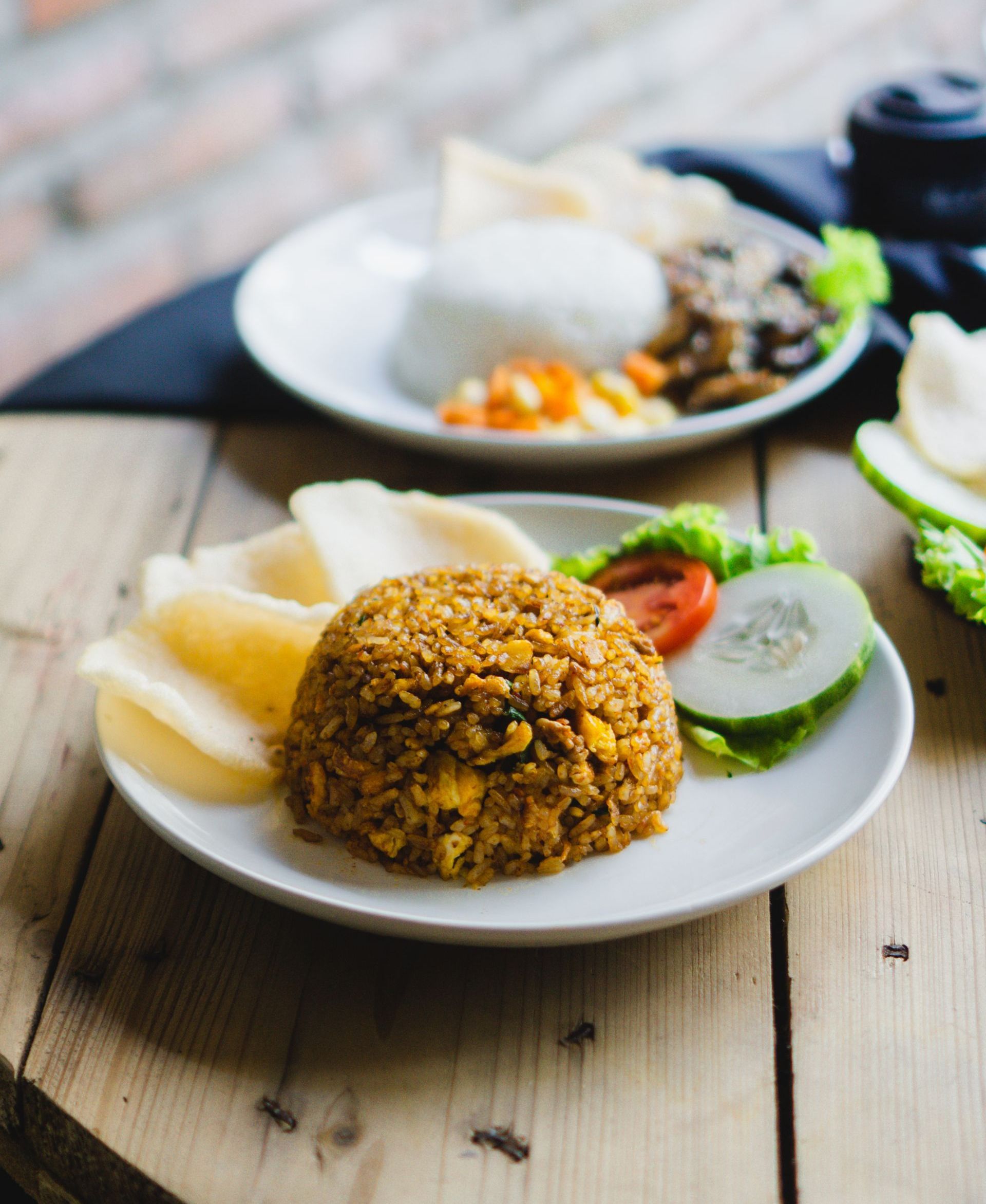 Vegetarische Nasi-Goreng Vegetarische Nasi-Goreng