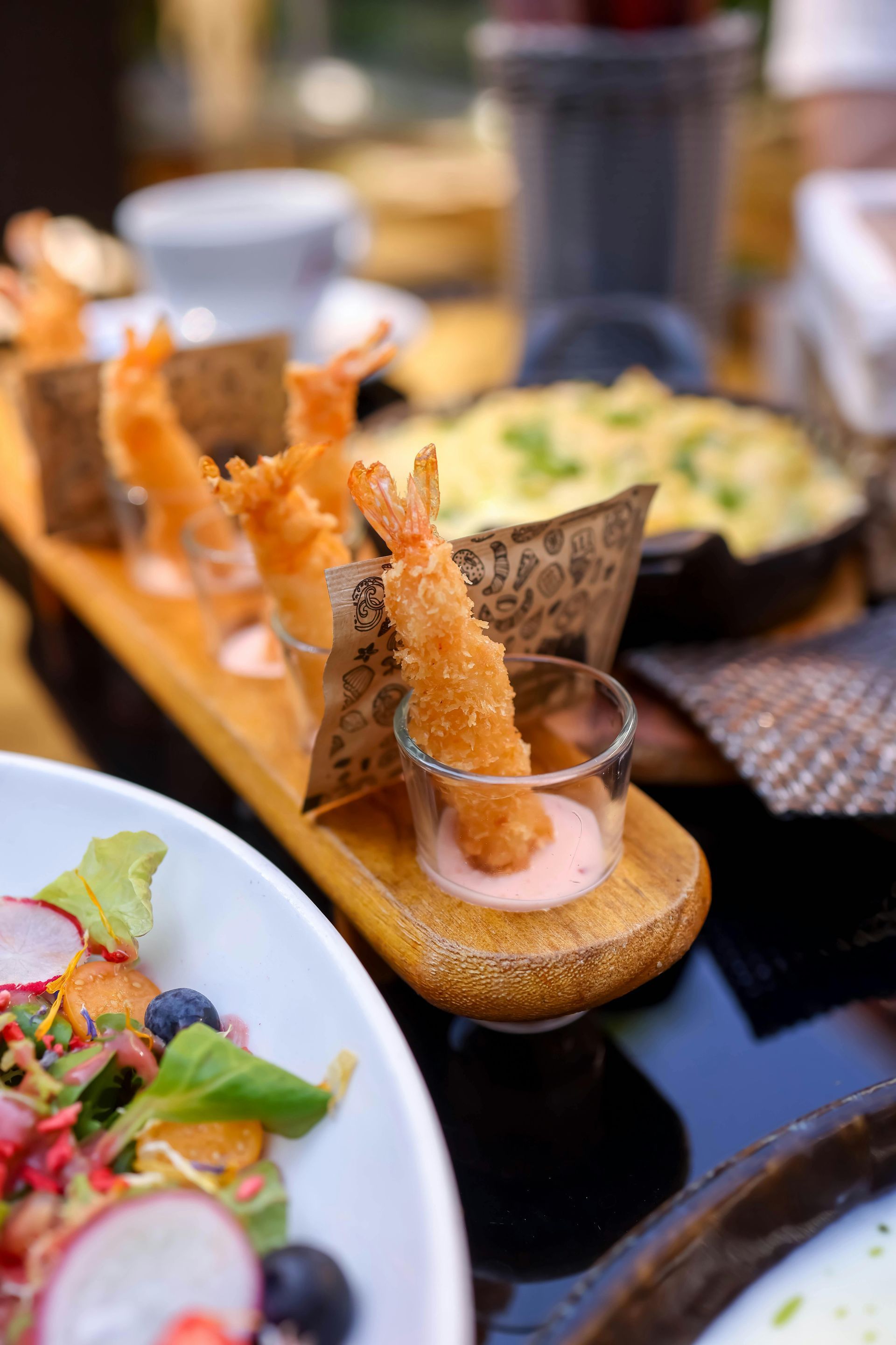 Krokante Tempura Garnalen