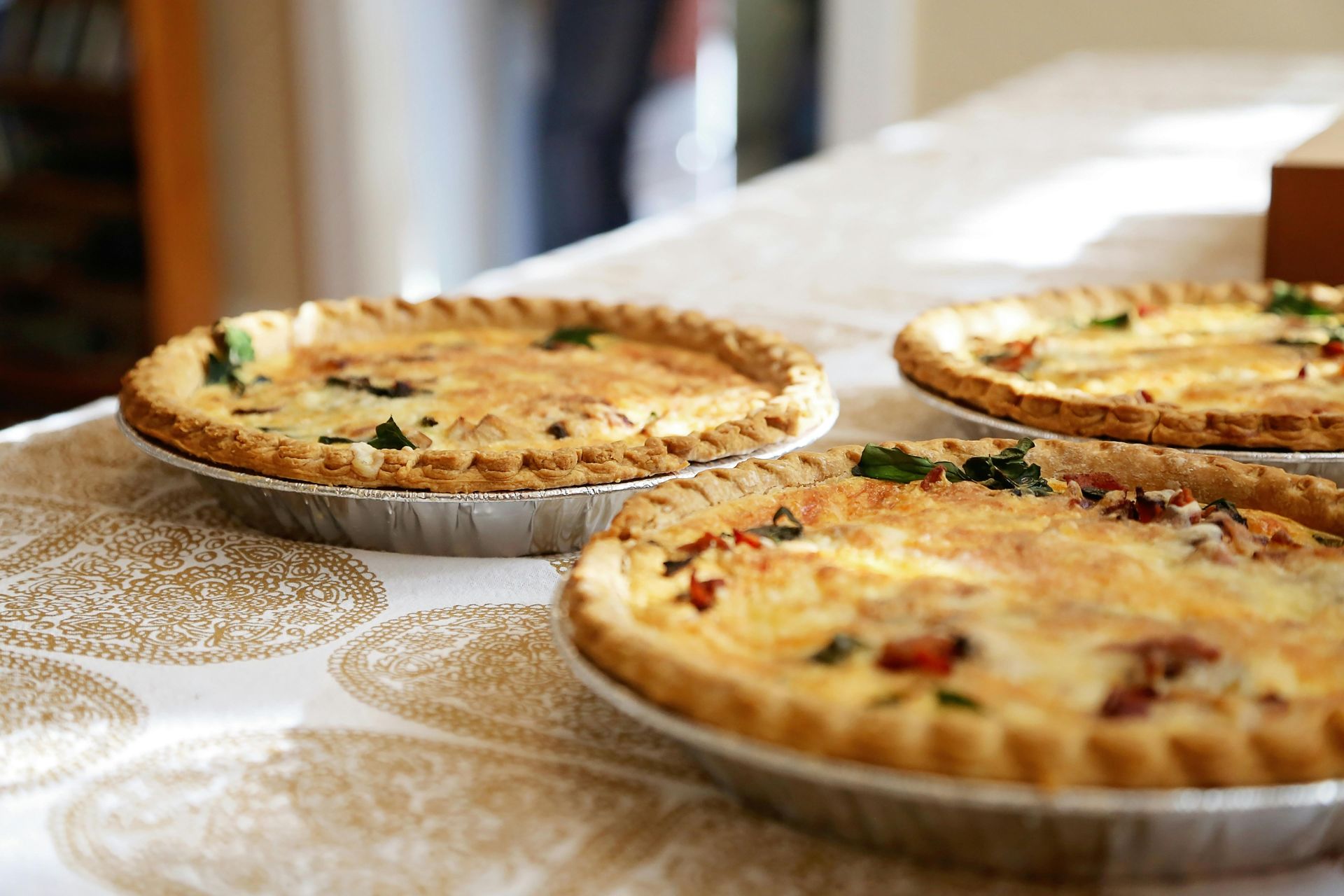 Zalm-Broccoli Quiche