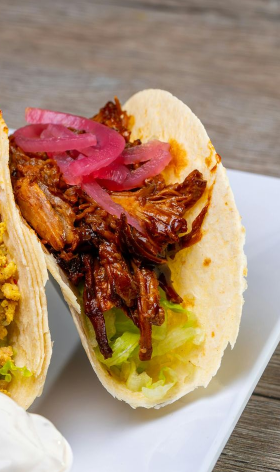 Mexicaanse Pulled Porc Taco's