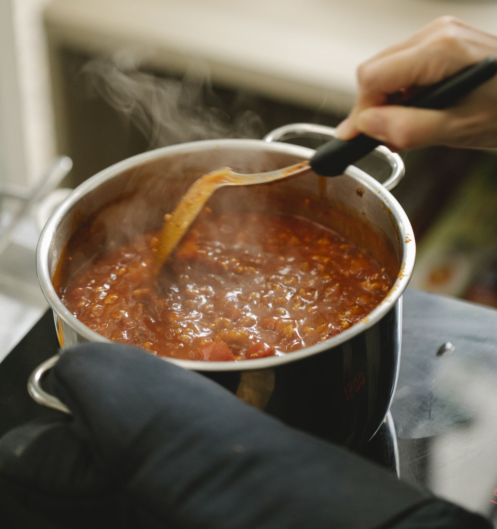 Ragu Bolognese met kippenlevertjes