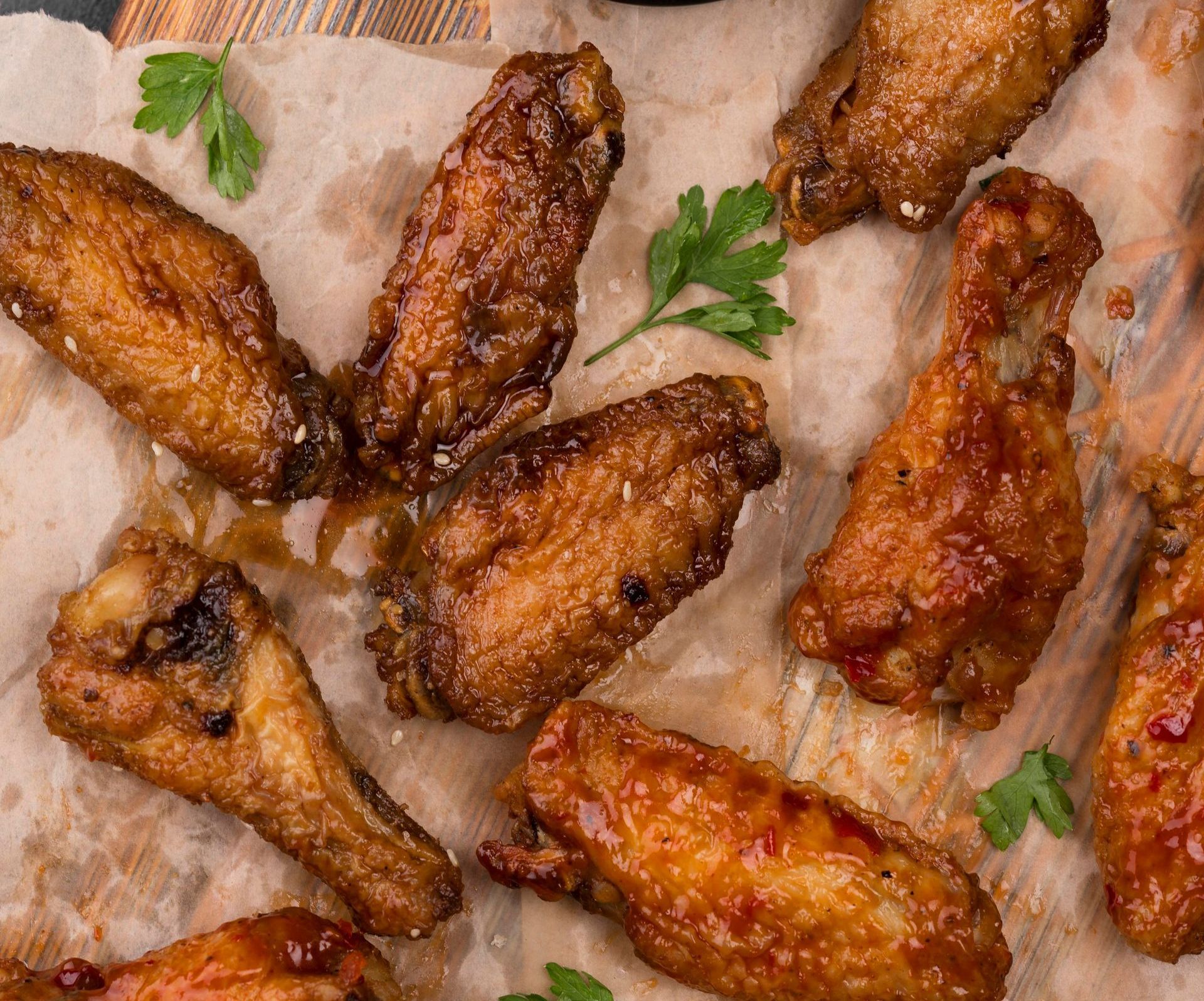 Huesos de Pollo con Ajo