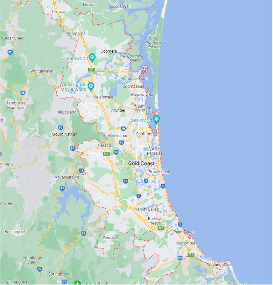 Gold Coast Map — Glazier in Gold Coast, QLD Gold Coast Map — Glazier in Gold Coast, QLD