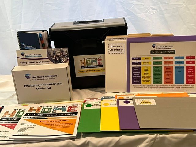 Mini Preparedness System & Emergency Document Kit
