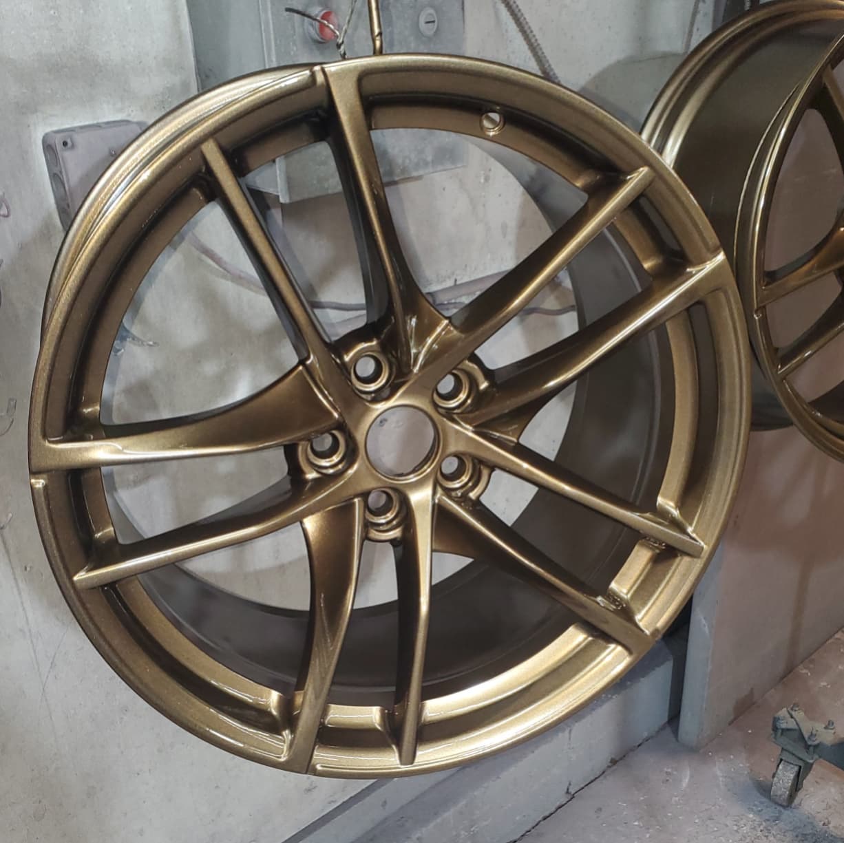 Powder Coated Golden Brown