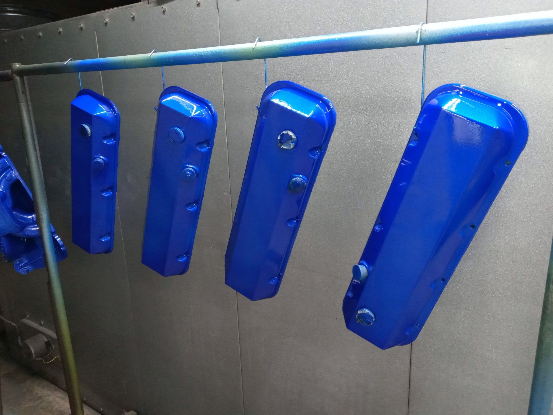 Powder Coated Blue