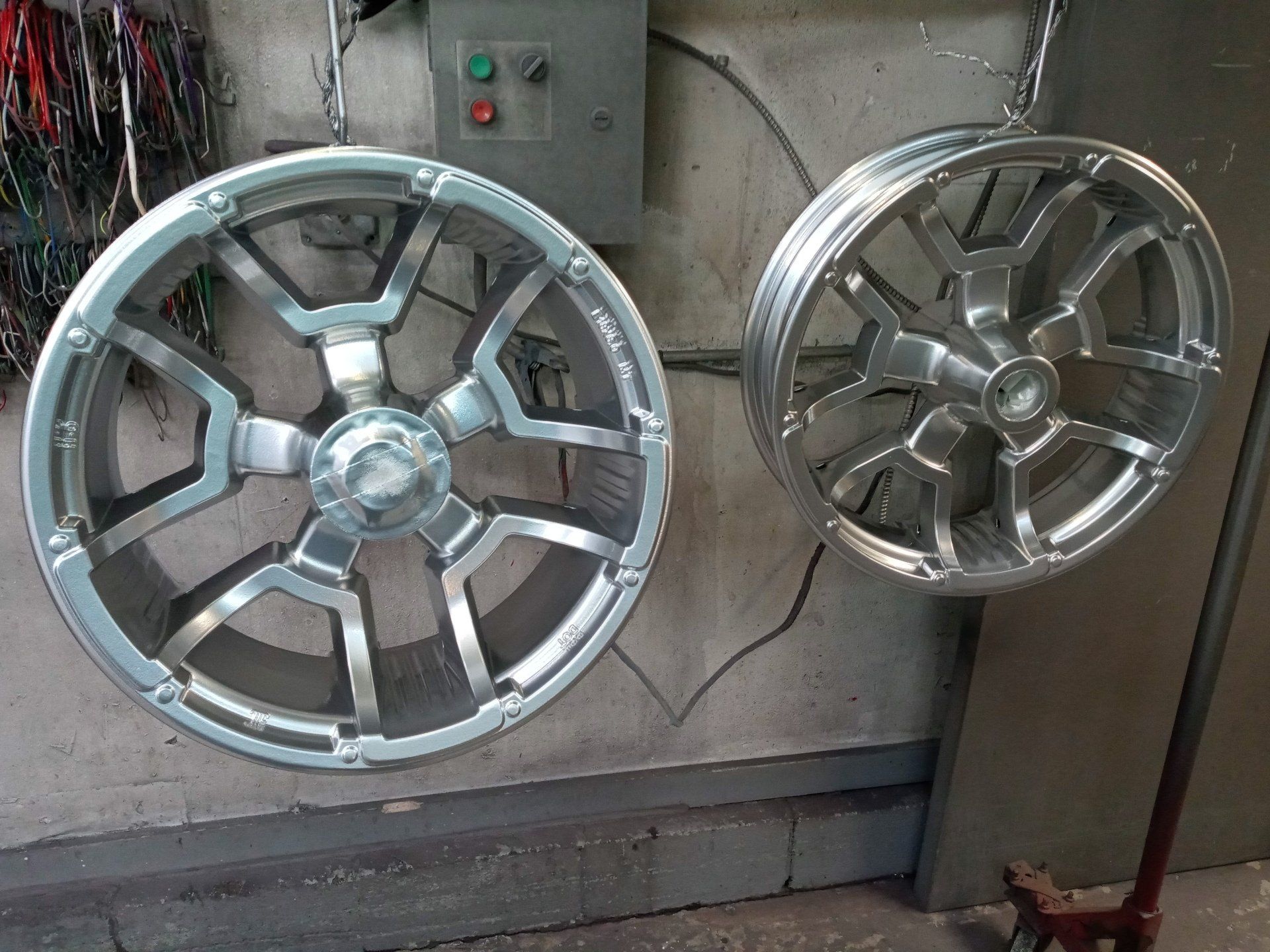 Powder Coated Silver