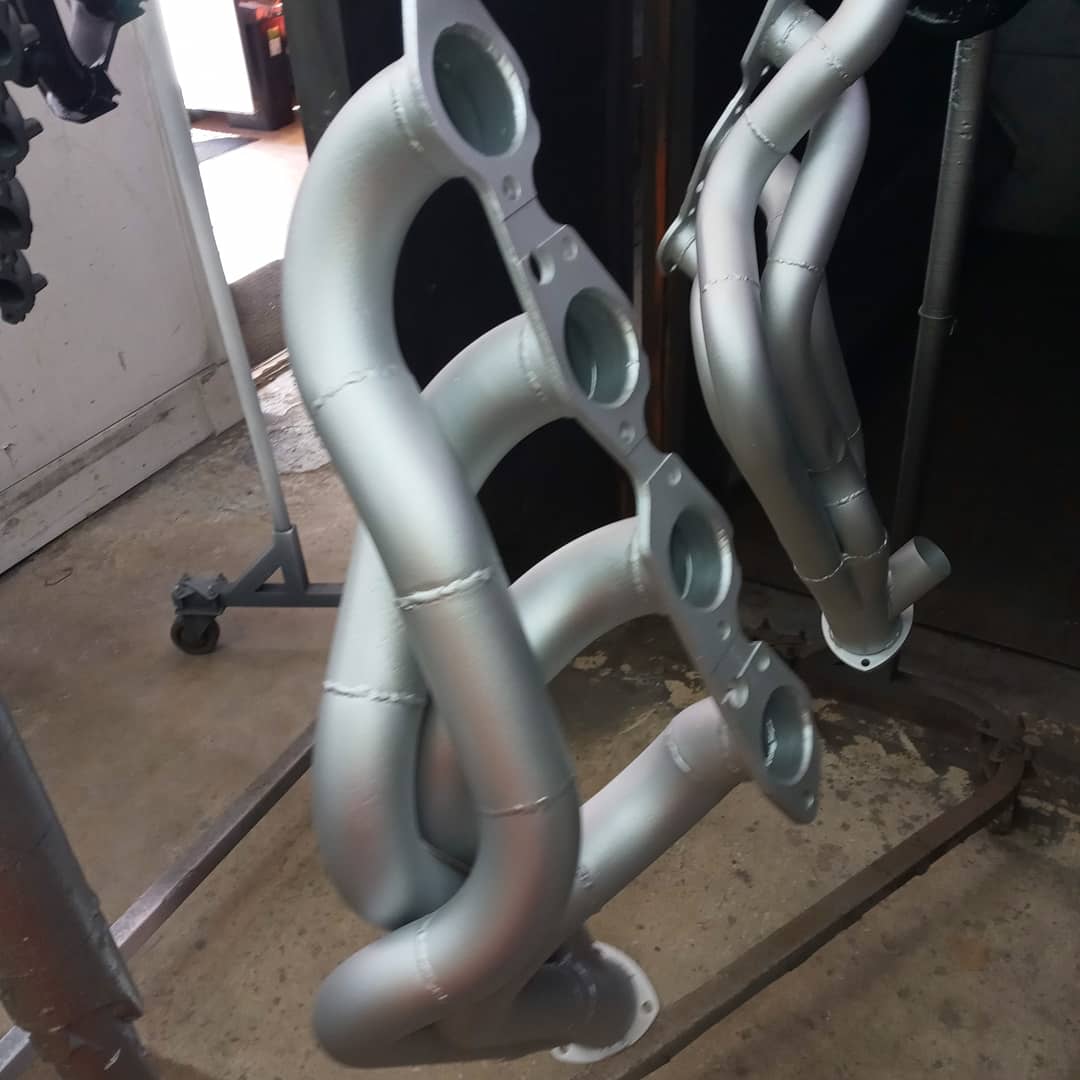 Powder Coated Silver