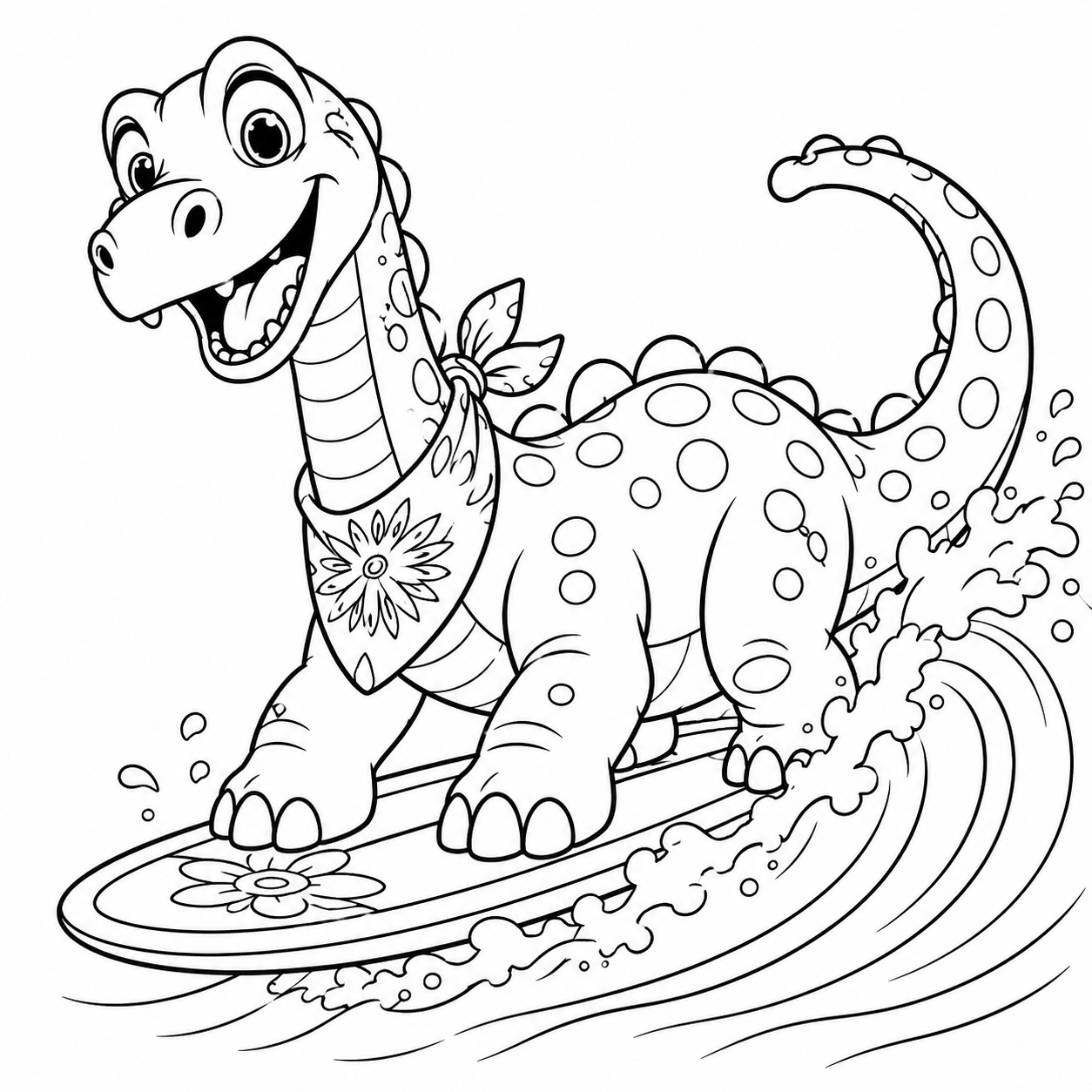 Roary The Raptor Free Coloring Pages