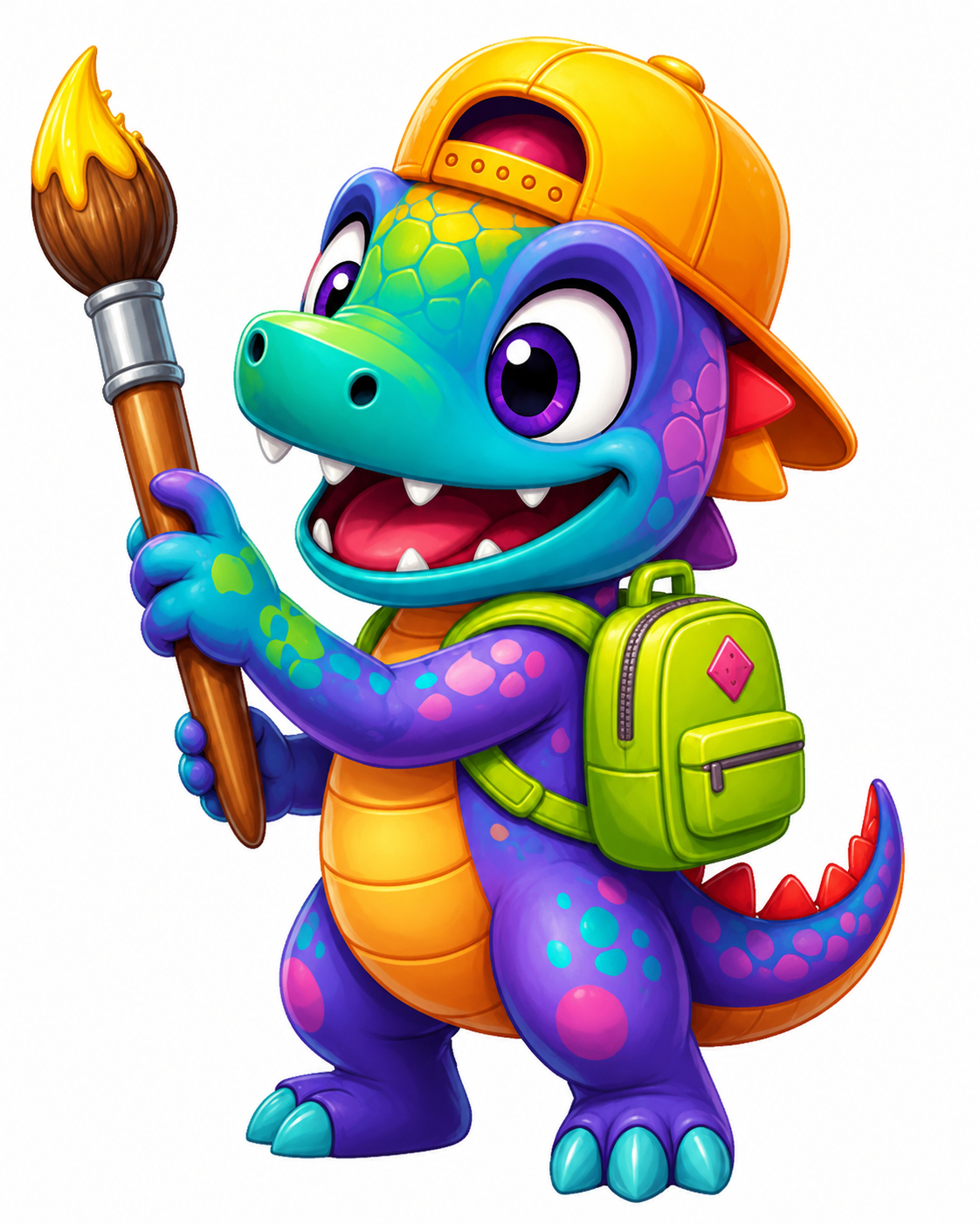 Roary The Raptor Kids Book Character