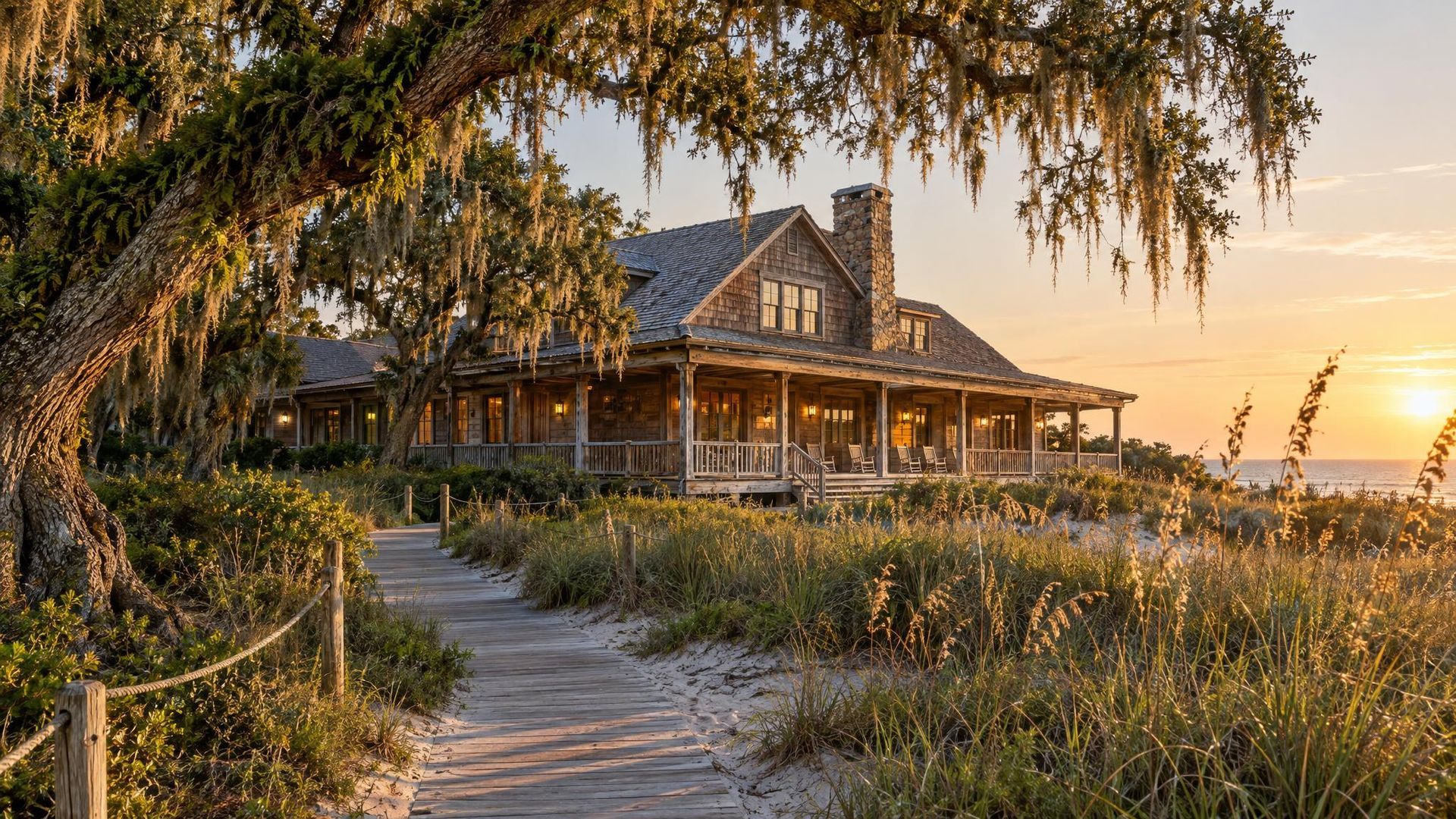 Lodge-style villas at Disney's Hilton Head Island Resort on the South Carolina coast