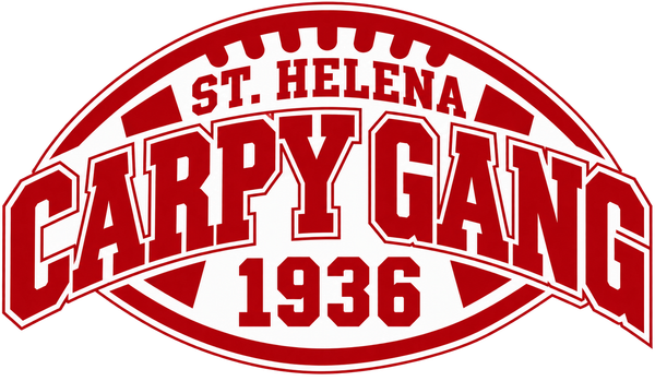 Logo for St. Helena Carpy Gang Flag Football