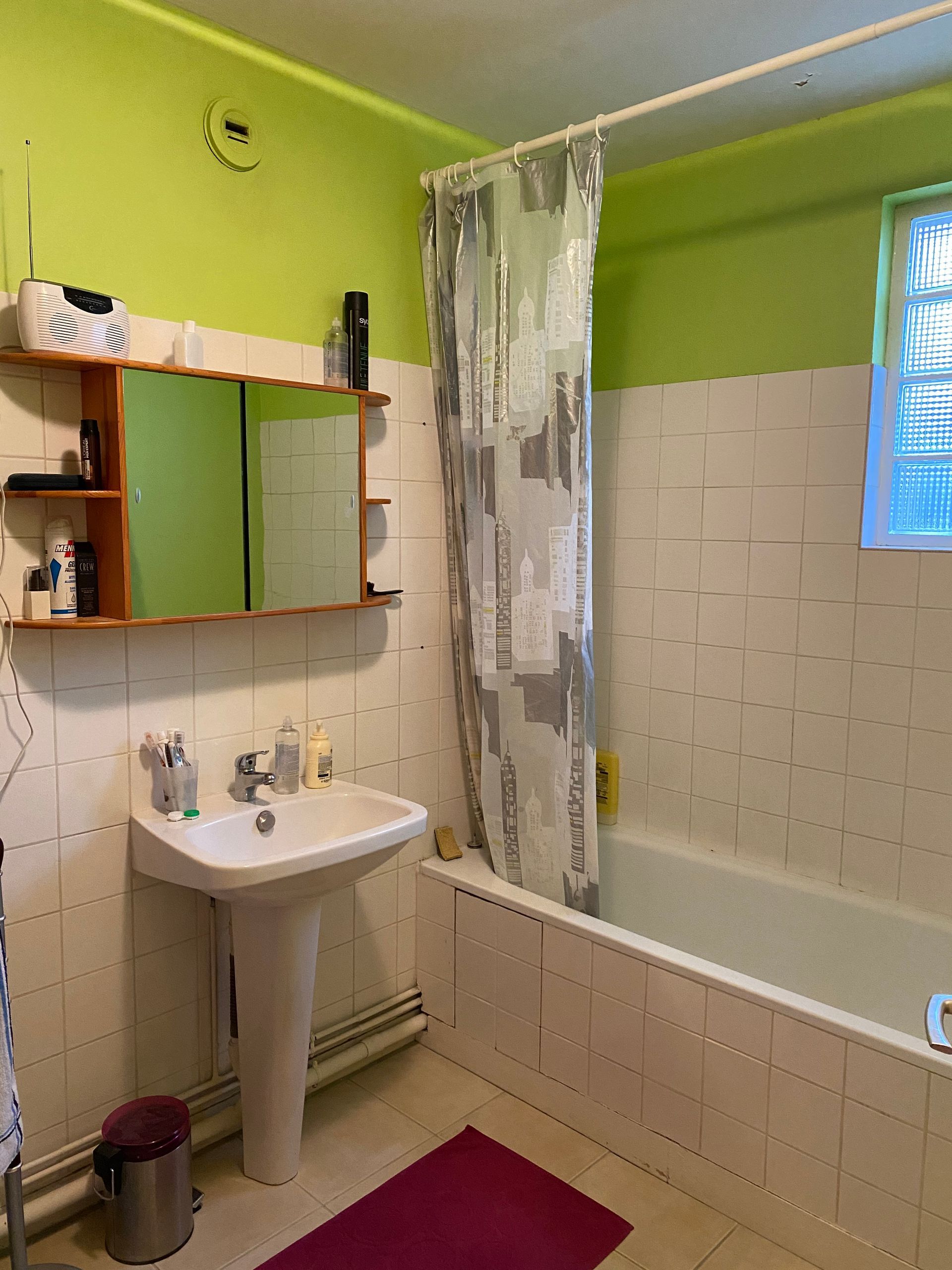 Rénovation de salle de bain avant