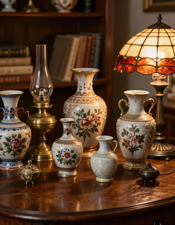Vasi, lampade e curiosità