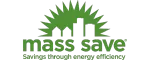 A green logo for mass save savings through energy efficiency
