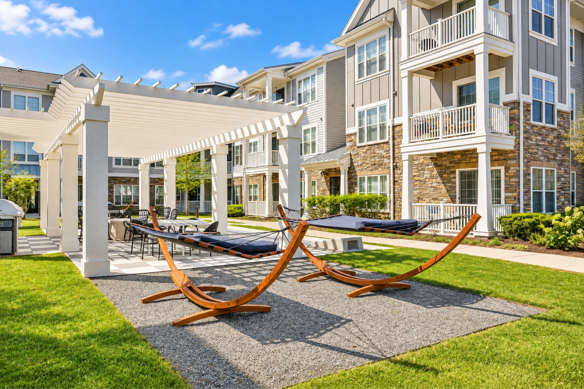 The Lydian apartment community with rooftop lounge.