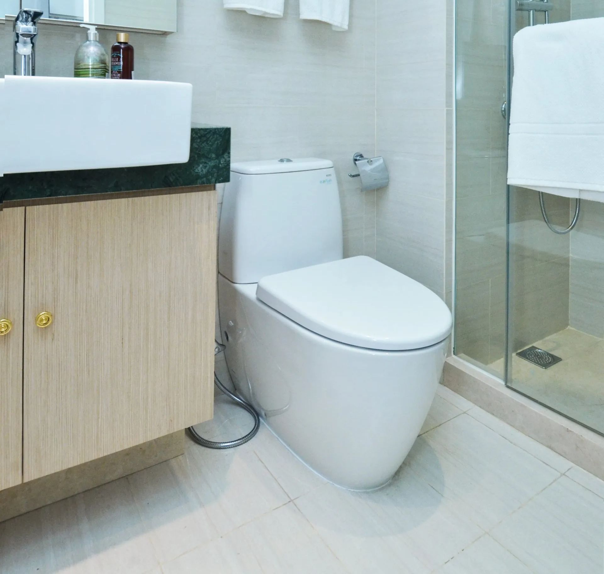 New Toilet Installation New Toilet Installation