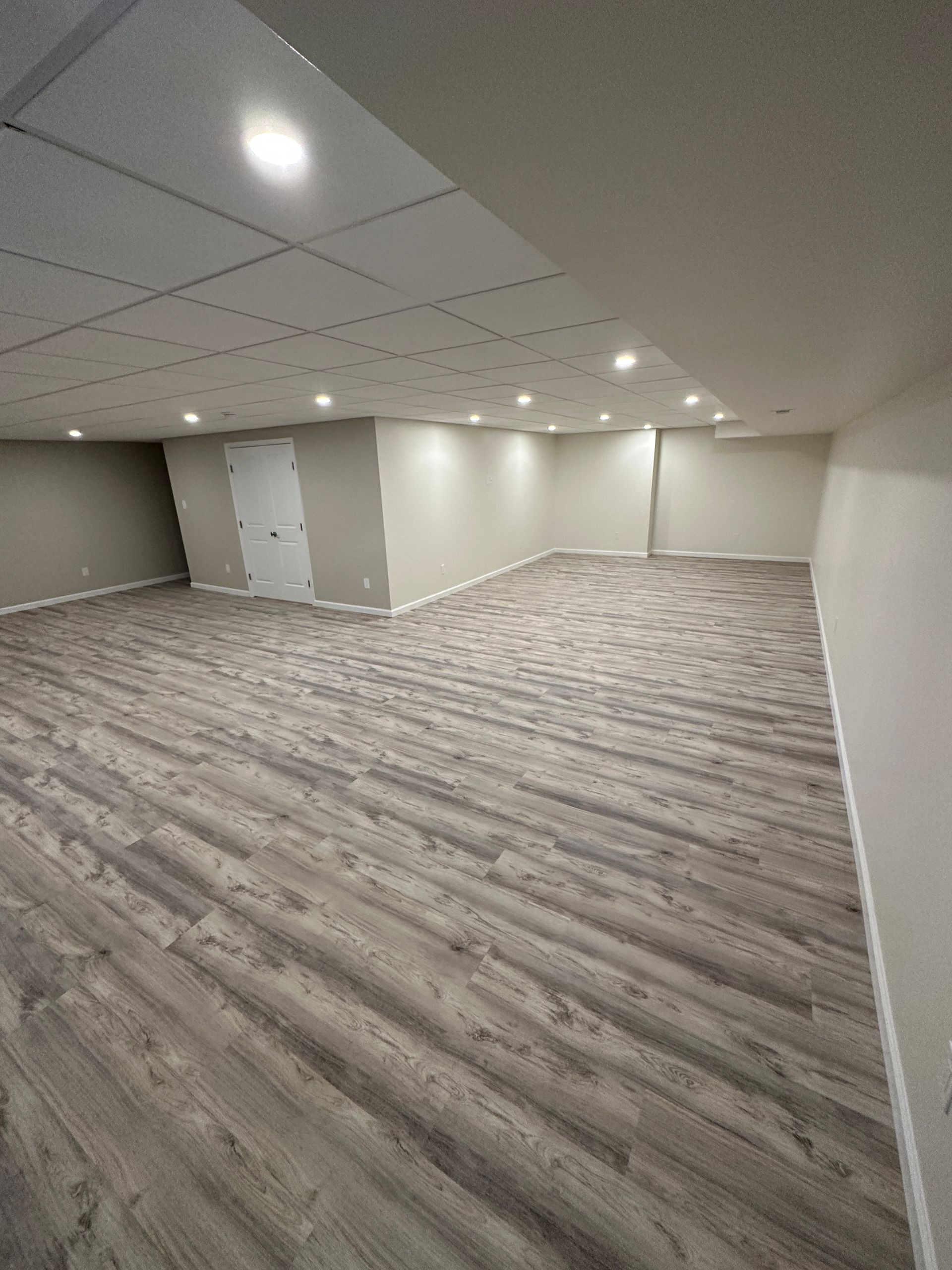 renovated basement