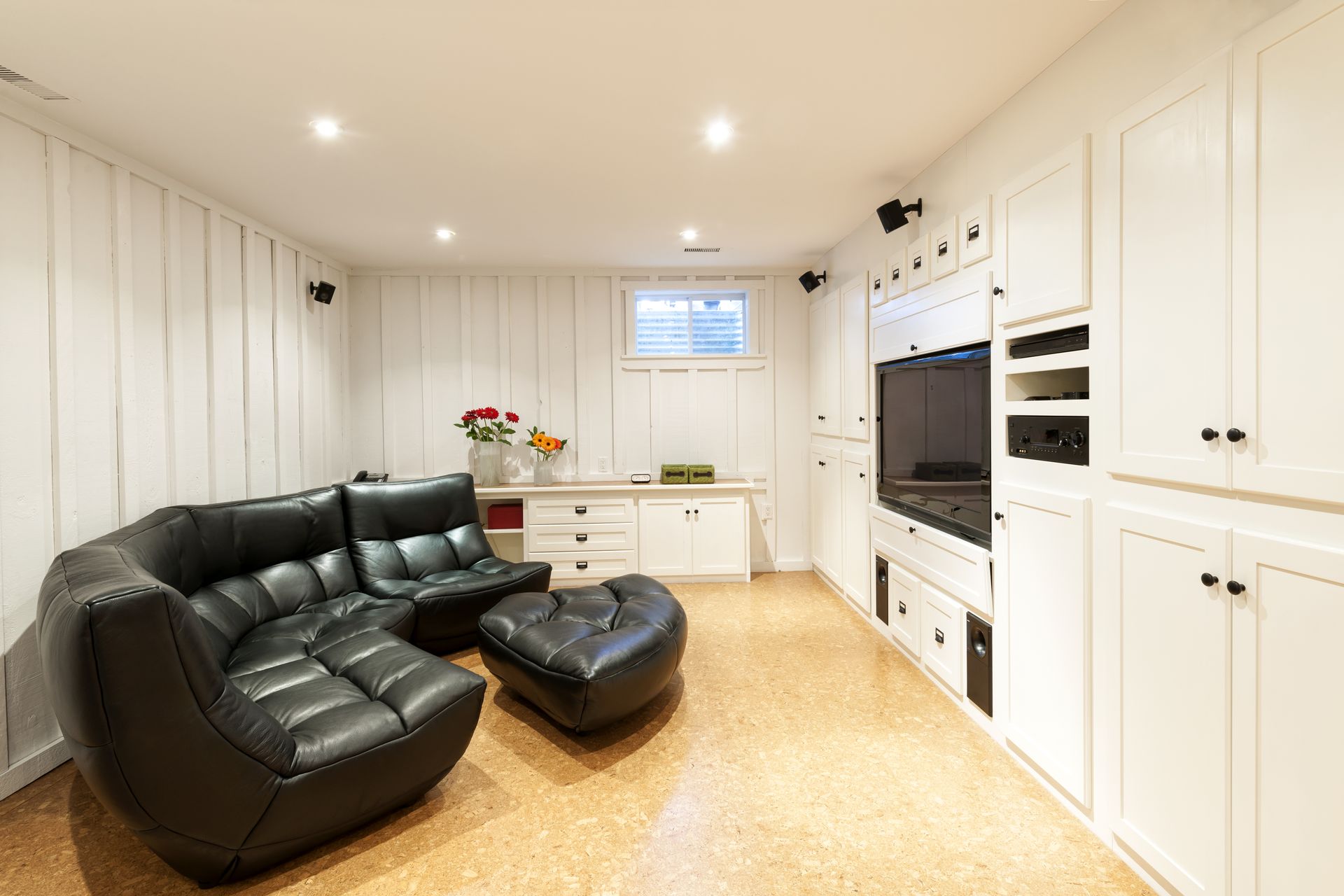 remodelled basement