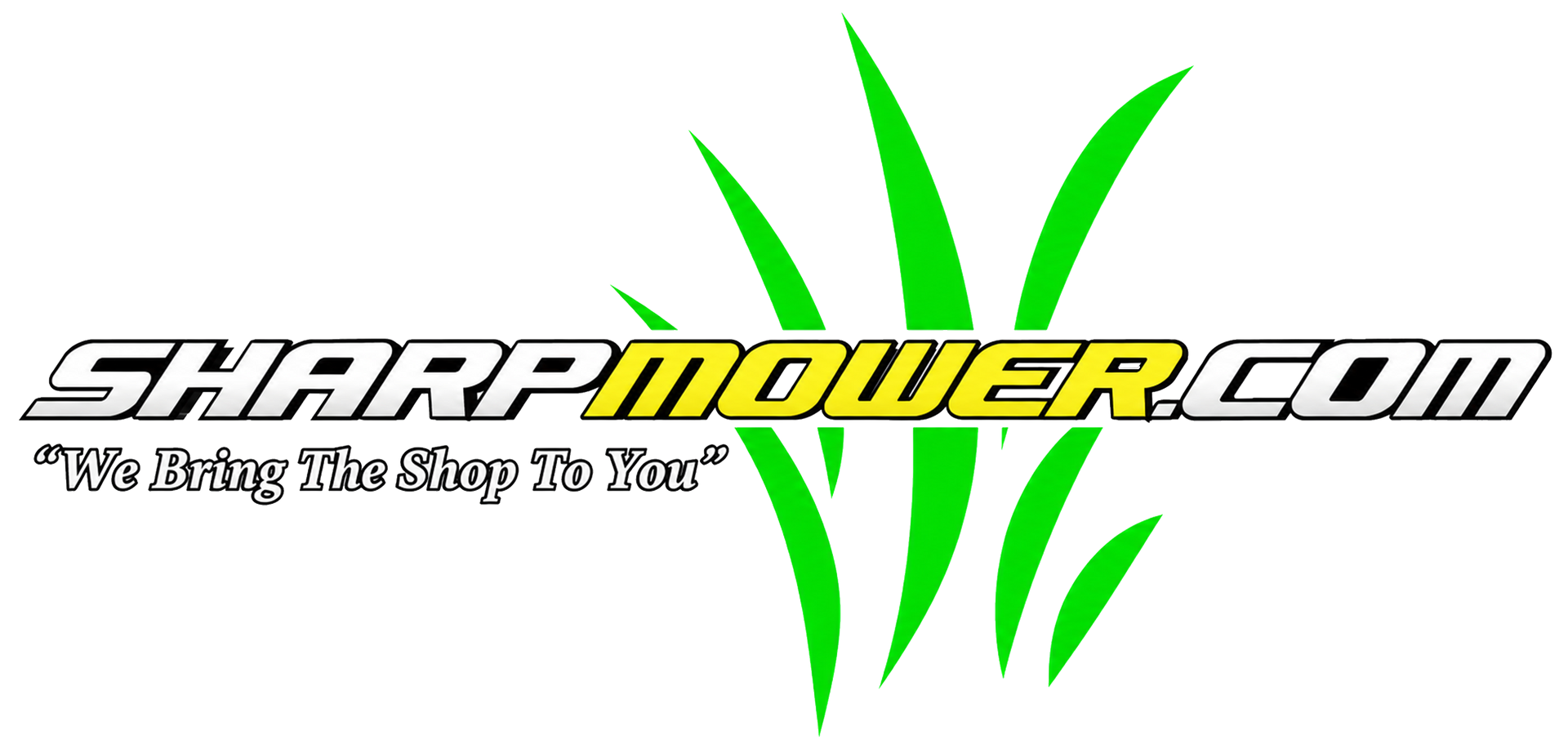 Sharp Mower Logo