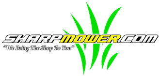Sharp Mower Logo
