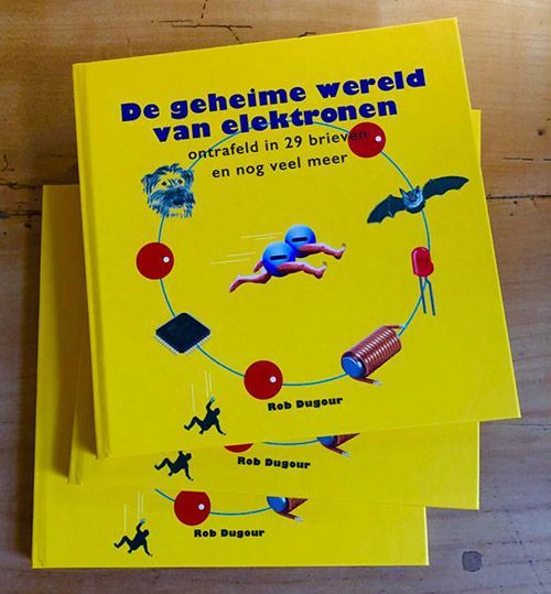 Hard Cover boek De geheime wereld van elektronen