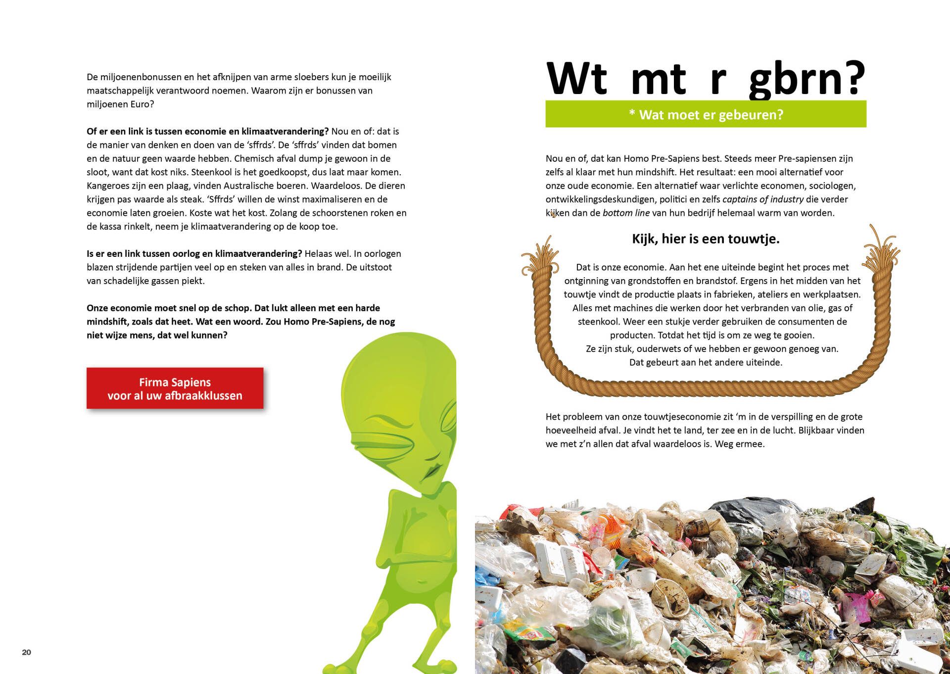 gedrukte versie met QR-codes. Formaat is A5 44 pagina's Soft Cover boekje Sffrds
