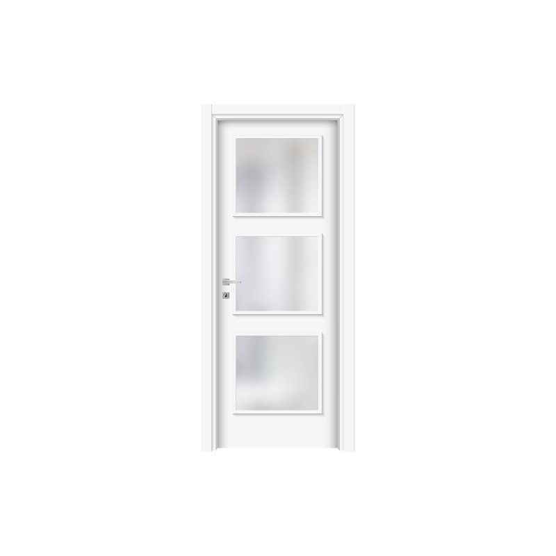 Porta con vetri grandi