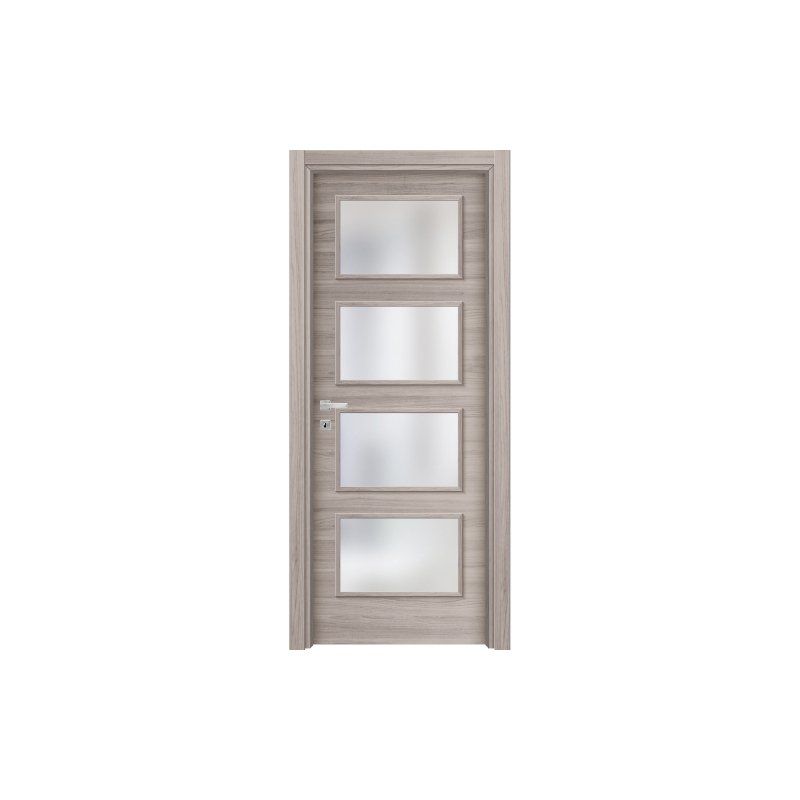 Porta in laminato con vetri
