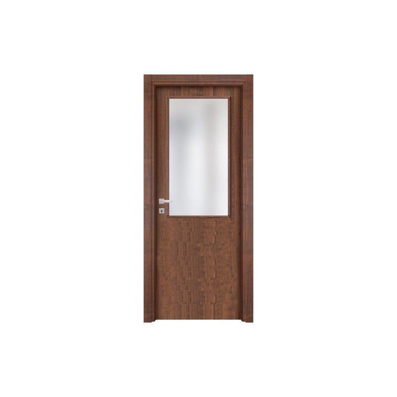 Porta con svetratura a metà