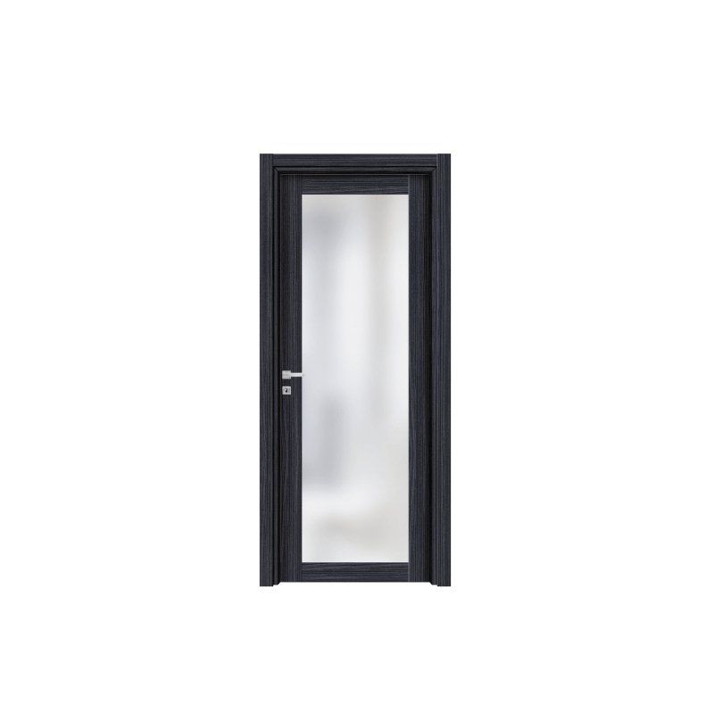 Porta laminata massellata scura
